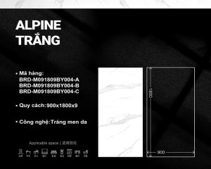 Alpine trắng BRD-M091809BY004
