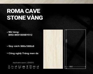 ROMA CAVE STONE VÀNG BRD-M091809BY012