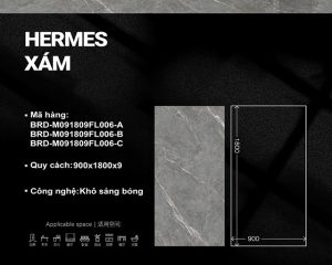 Hermes Xám BRD-M091809FL006