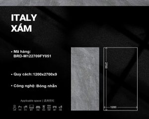 Italy Xám M122709FY051